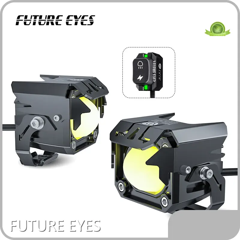 Motorcycle Auxiliary Lights 3000K-6000K by FUTURE EYES 1