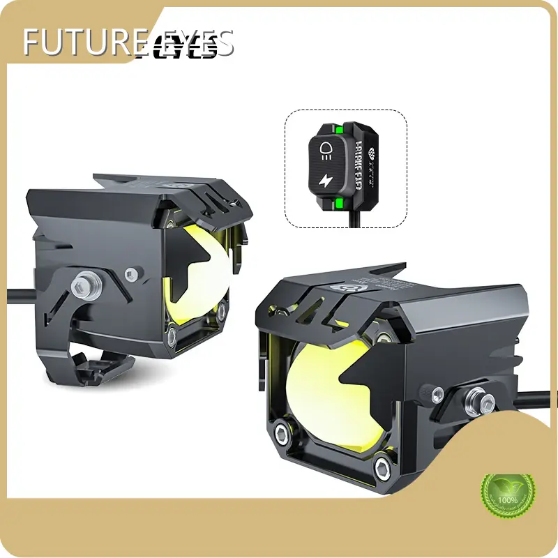 Best Led Auxiliary Lights for Motorcycle FUTURE EYES 3000K-6000Kfor Sale 1