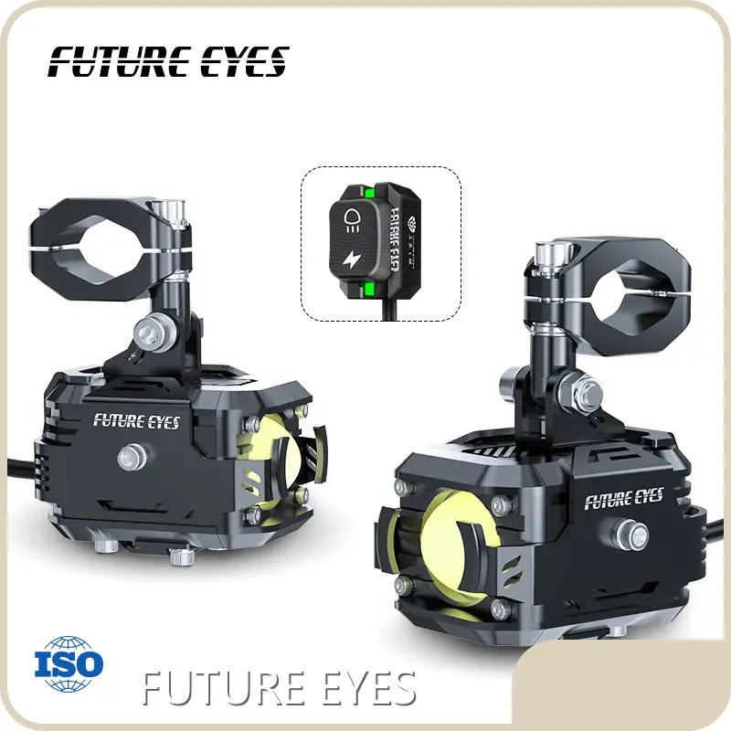 Led Motorcycle Light Motorcycle Motorbike Headlight by FUTURE EYES 1