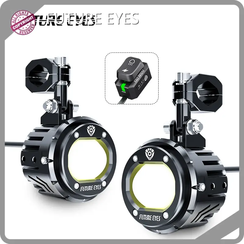FUTURE EYES Best Led Aux Light for Motorcycle Aluminummanufacturers 1