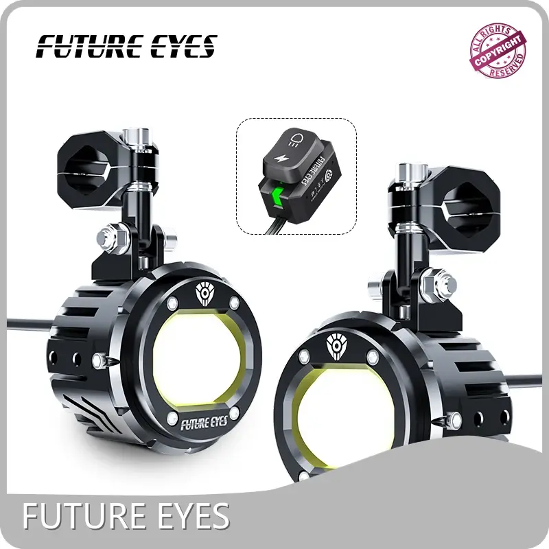 FUTURE EYES Motorcycle Auxiliary Lamp Universal Motorcycle Auxiliary Lampcompany 1