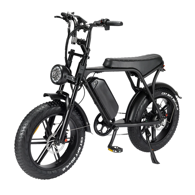 Bicicleta eléctrica con batería de litio y cuadro de aleación de aluminio C-FLUX V8 1