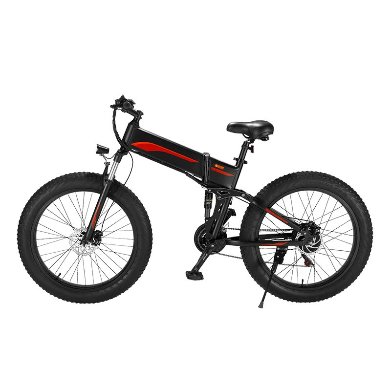 Vélo électrique avec cadre en alliage d'aluminium et batterie au Lithium de grande capacité C-FLUX H8 pour un voyage pratique 1