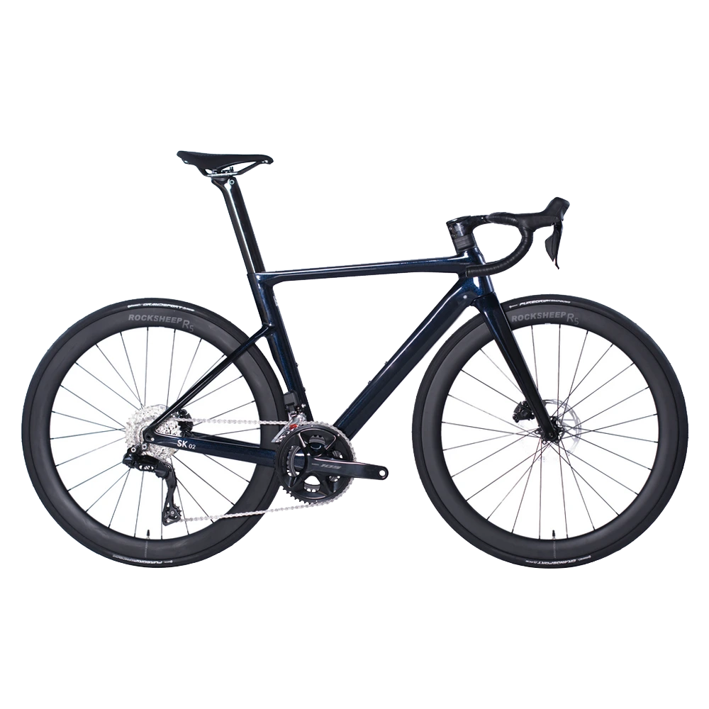 Carbon Fiber Road Bike Flat Mounted Disc Brake SHIMANO 105 R7150 Transmission-SK02 1
