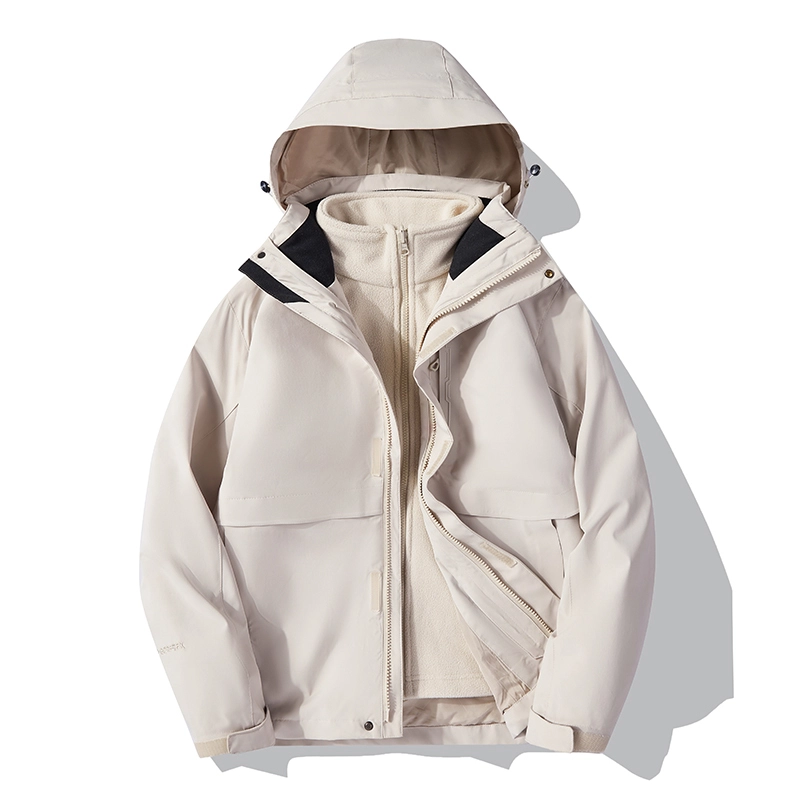 Unisex Thickened Outdoor Waterproof Windproof Jacket for Fall/Winter DN-995 1