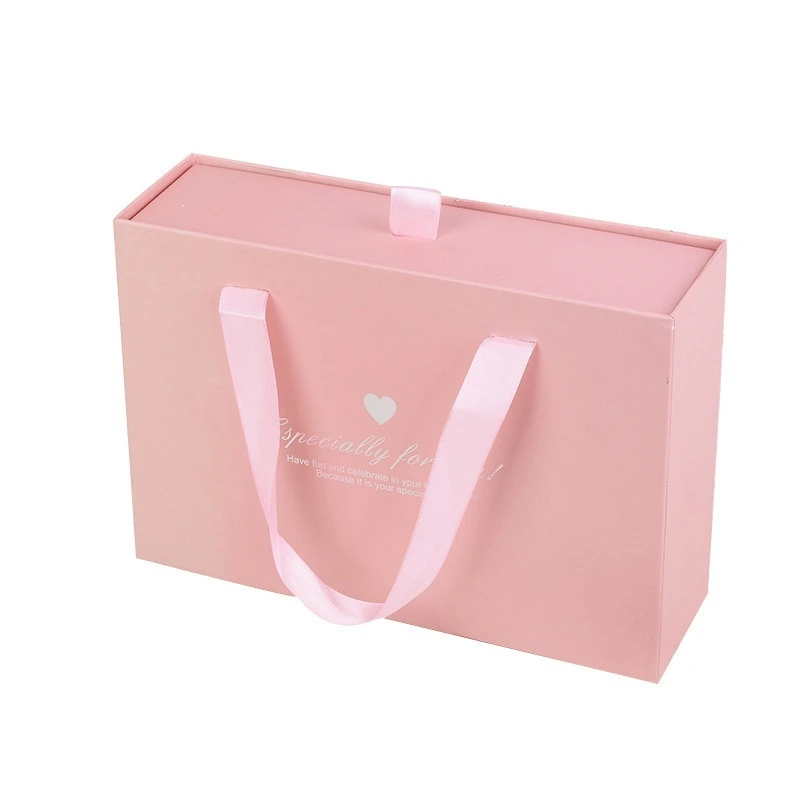 Kundenspezifische faltbare Geschenkbox mit Heißpräge-Logo und magnetischer Clamshell-Verpackungsbox 1