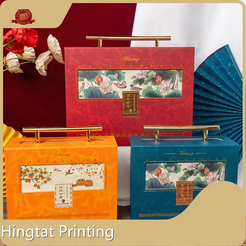 OEM Paper Bag with Paper Handle Hingtat Printing 1
