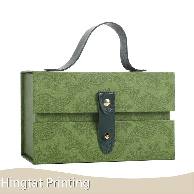 Rigid Gift Boxes with Lids Hingtat Printing Manufacture 1