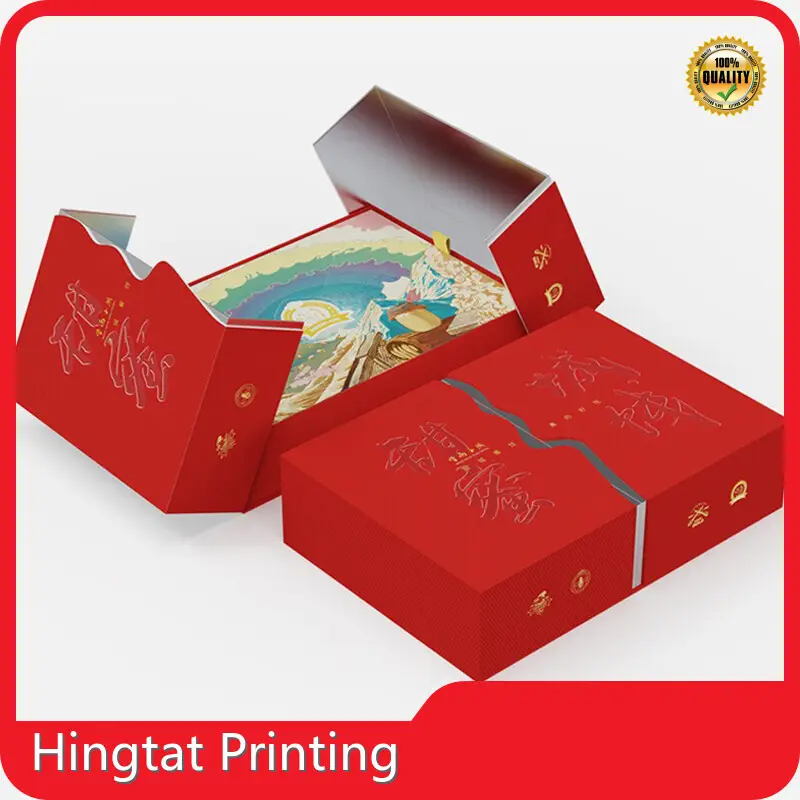 Custom Paper Gift Box Wholesale Hingtat Printing 1