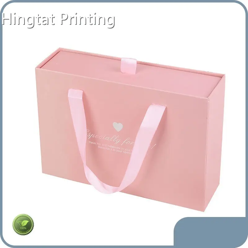 Custom Foldable Gift Boxes Hingtat Printing 1