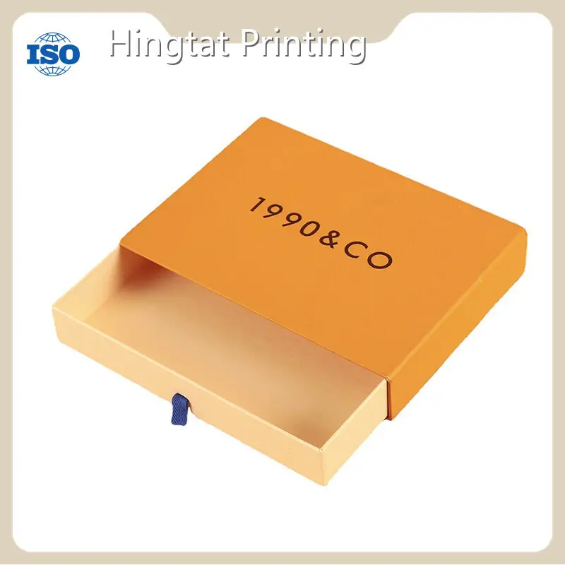 Hingtat Printing Brand Cardboard Jewelry Boxes with Drawers Supplier 1