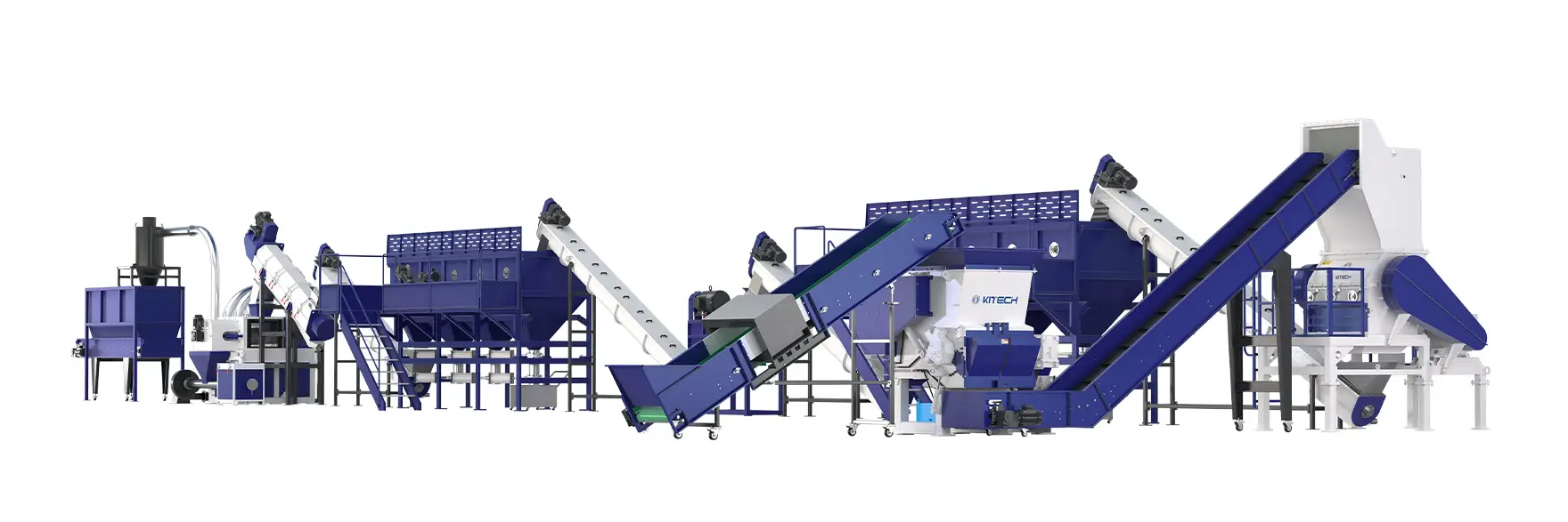 KWPP Series PP woven bags Plastic Recycling washing machine 1