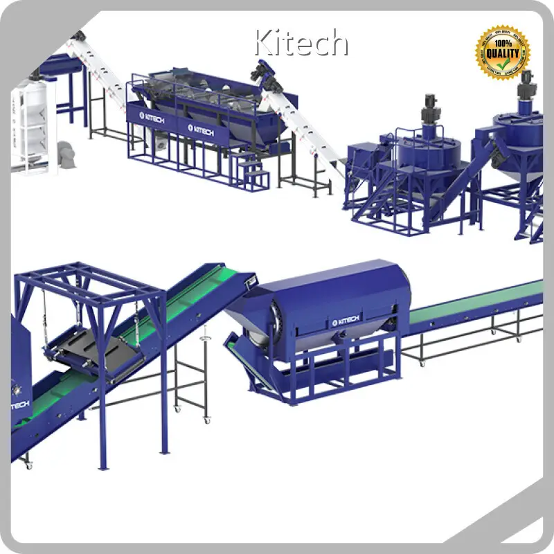 Plastic Recycling Washing Plant by Kitech 1