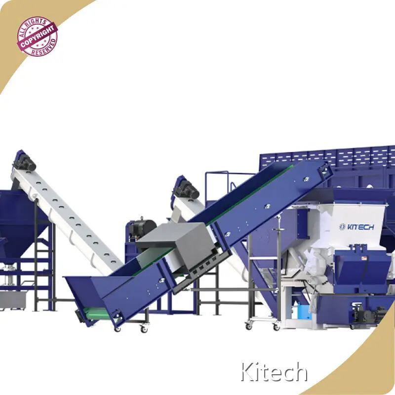 Kitech Plastic Recycling Machine Price Factory 1
