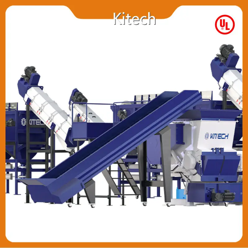 Plastic Recycling Machine Suppliers by Kitech 1