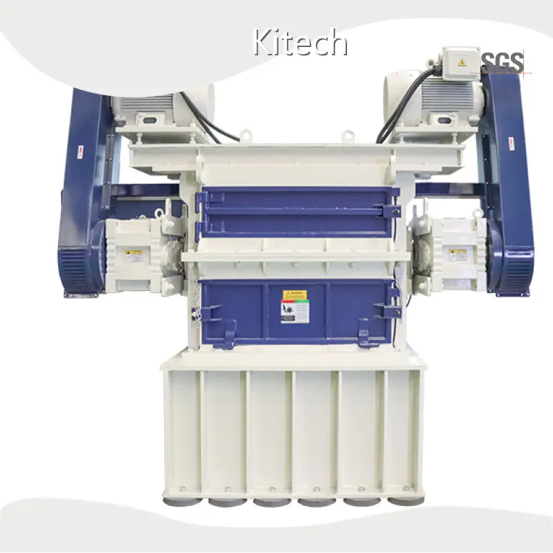 Shredding Plastic for Recycling by Kitech 1