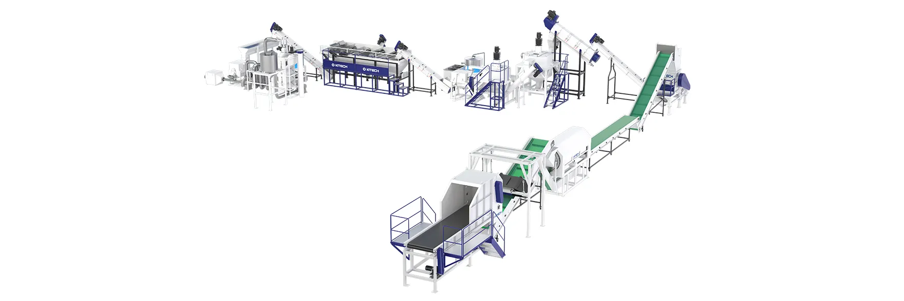 Kitech Plastic Flakes Washing Machine Manufacuturer 2
