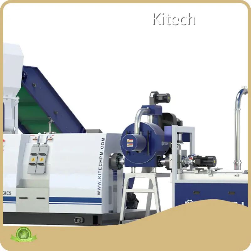 Kitech Industrial Plastic Recycling Machine Suppliers 1