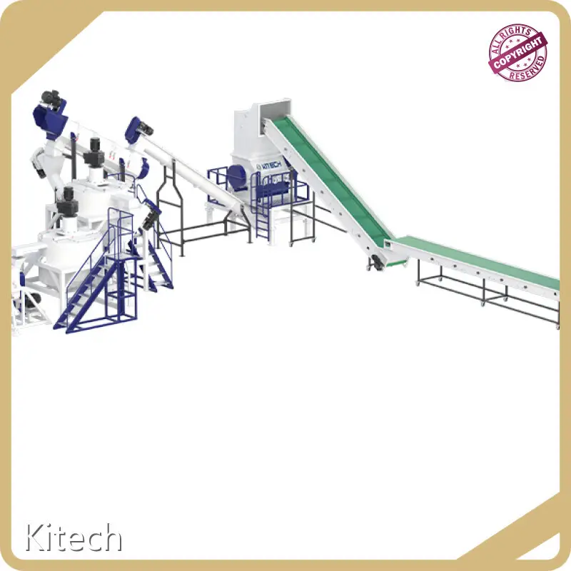 Commercial Plastic Recycling Machine by Kitech 1