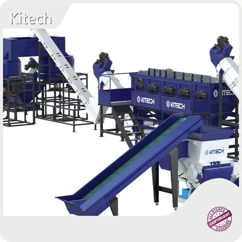 Kitech Plastic Bag Recycling Machine Plastic Bag Recycling MachineManufacter 1