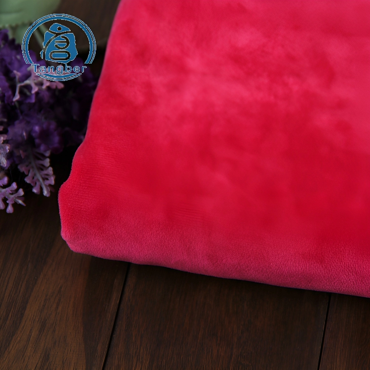 100% polyester super soft velvet fabric 260gsm crystal velvet fabric for neck pillow/fluffy toys/bedding set 1