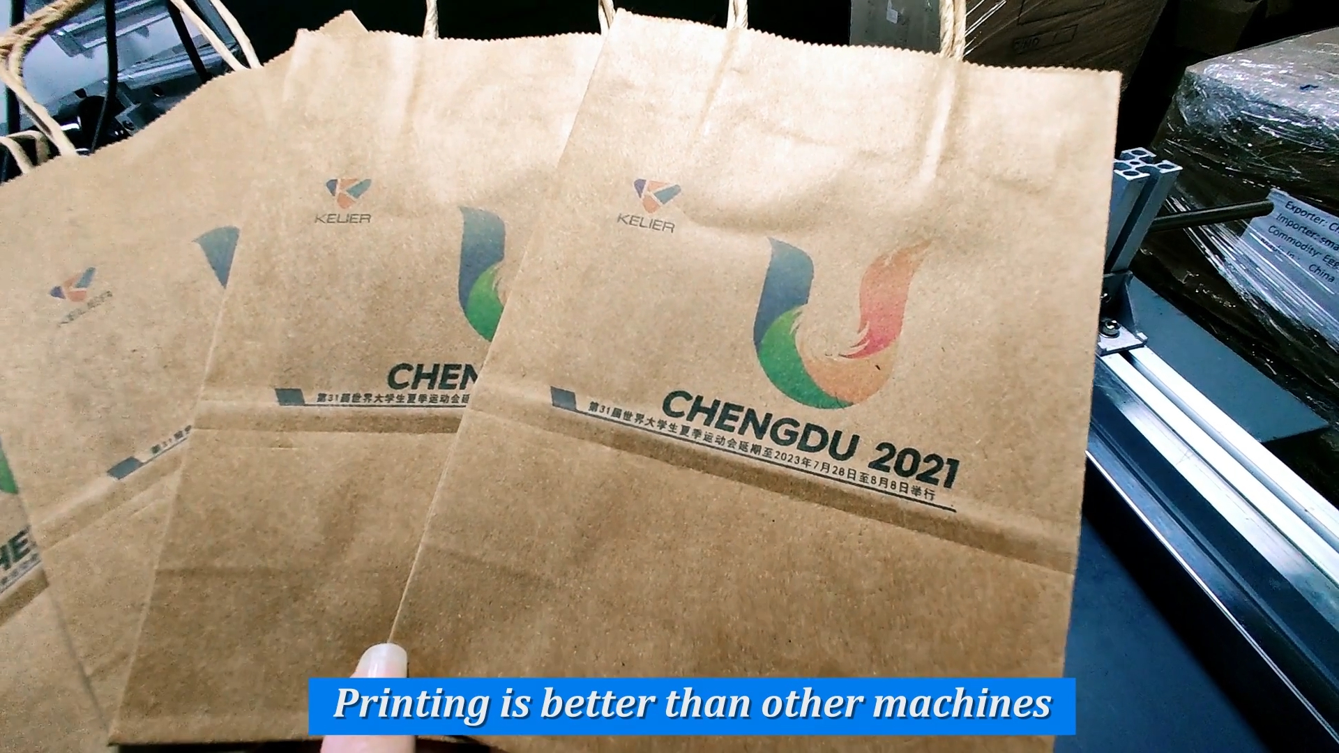 Kelier Wholesale Best Quality Single Pass Paper Bag Printer Factory With Good Price 1