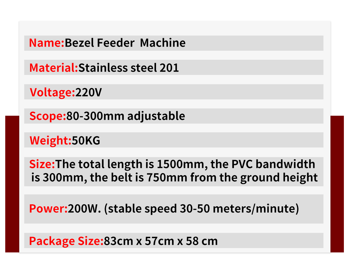 Wholesale Bezel feeder machine with good price - Kelier 10