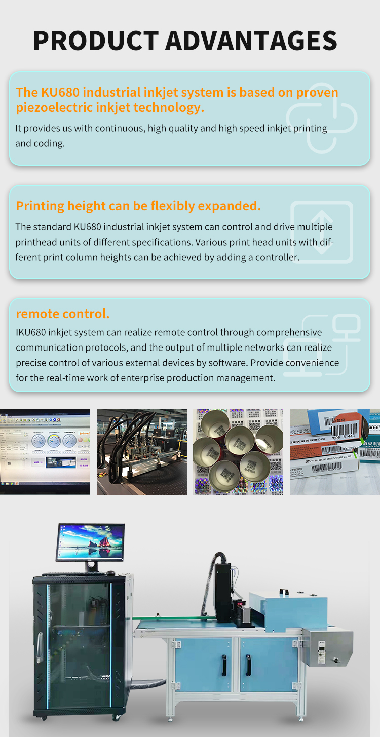 Kelier Wholesale Price High Stability Industrial Automatic UV Inkjet Printing System label UV Jet Printer 7