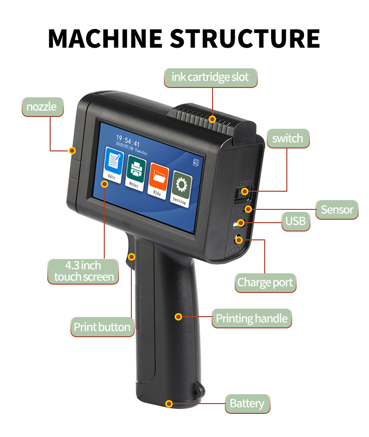Best Handheld Inkjet Printer Factory Price - Kelier 4