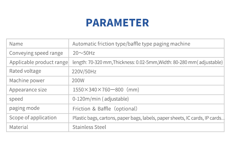 Wholesale standard paging machine with good price - Kelier 6