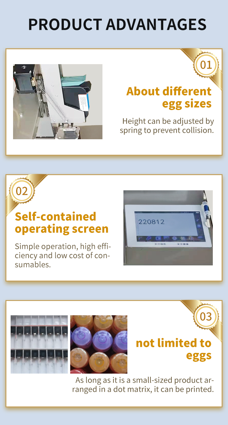 Wholesale egg printer with good price - Kelier 6