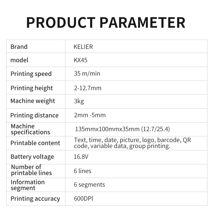 Best Industrial Inkjet Printer Manufacturers Factory Price - Kelier 9