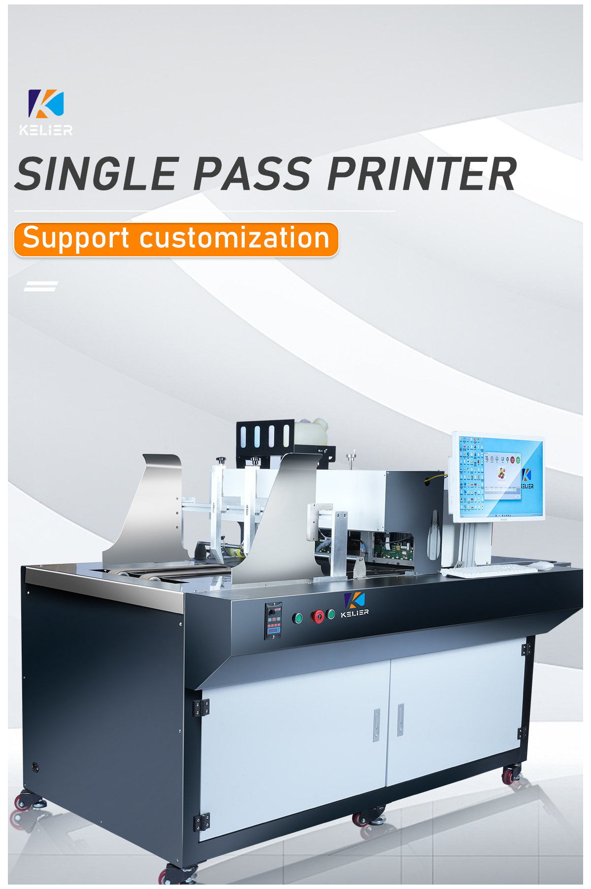 UV Single Pass Kraft Bag Printer Products | Kelier 2