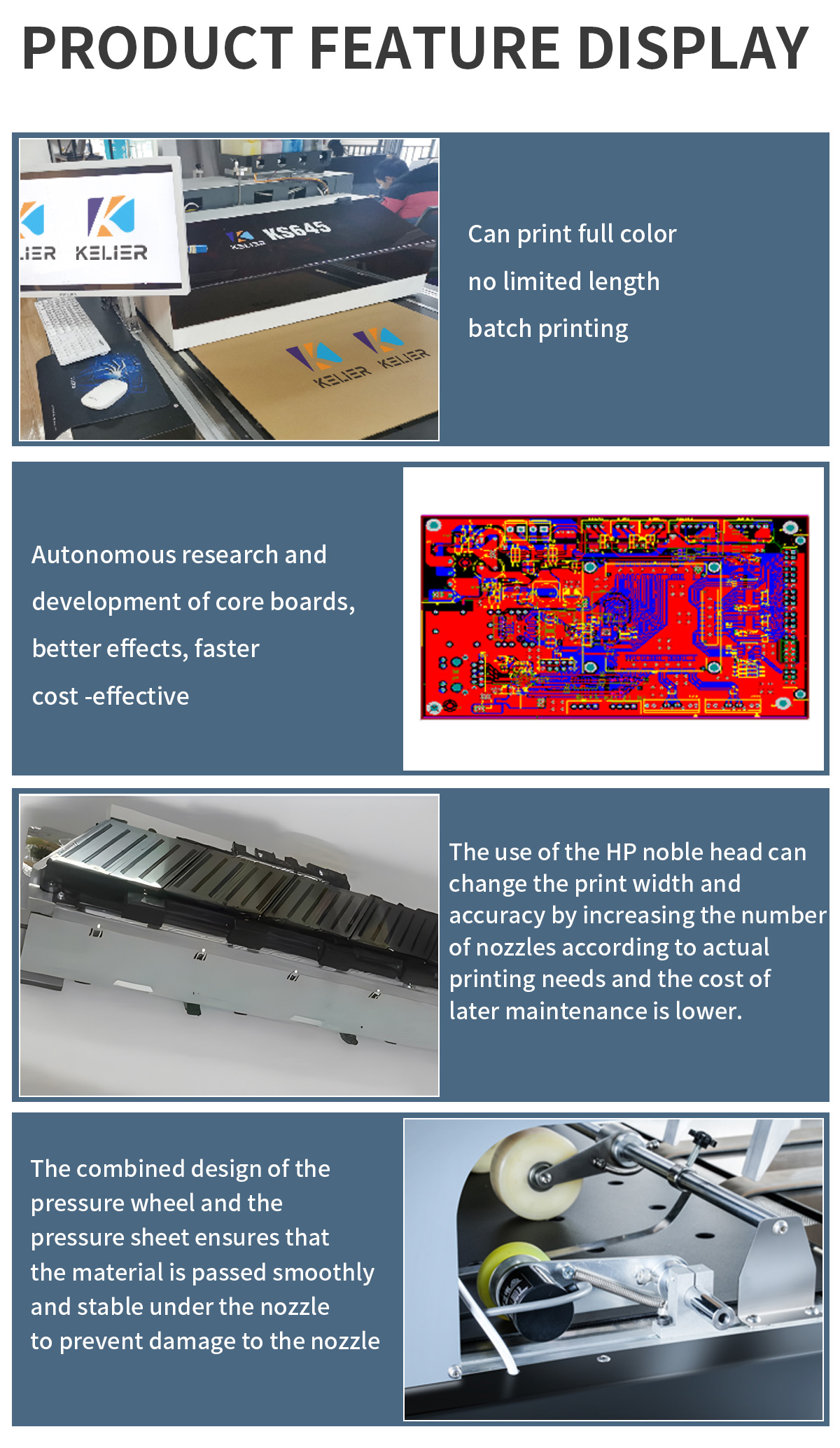 UV Single Pass Kraft Bag Printer Products | Kelier 7