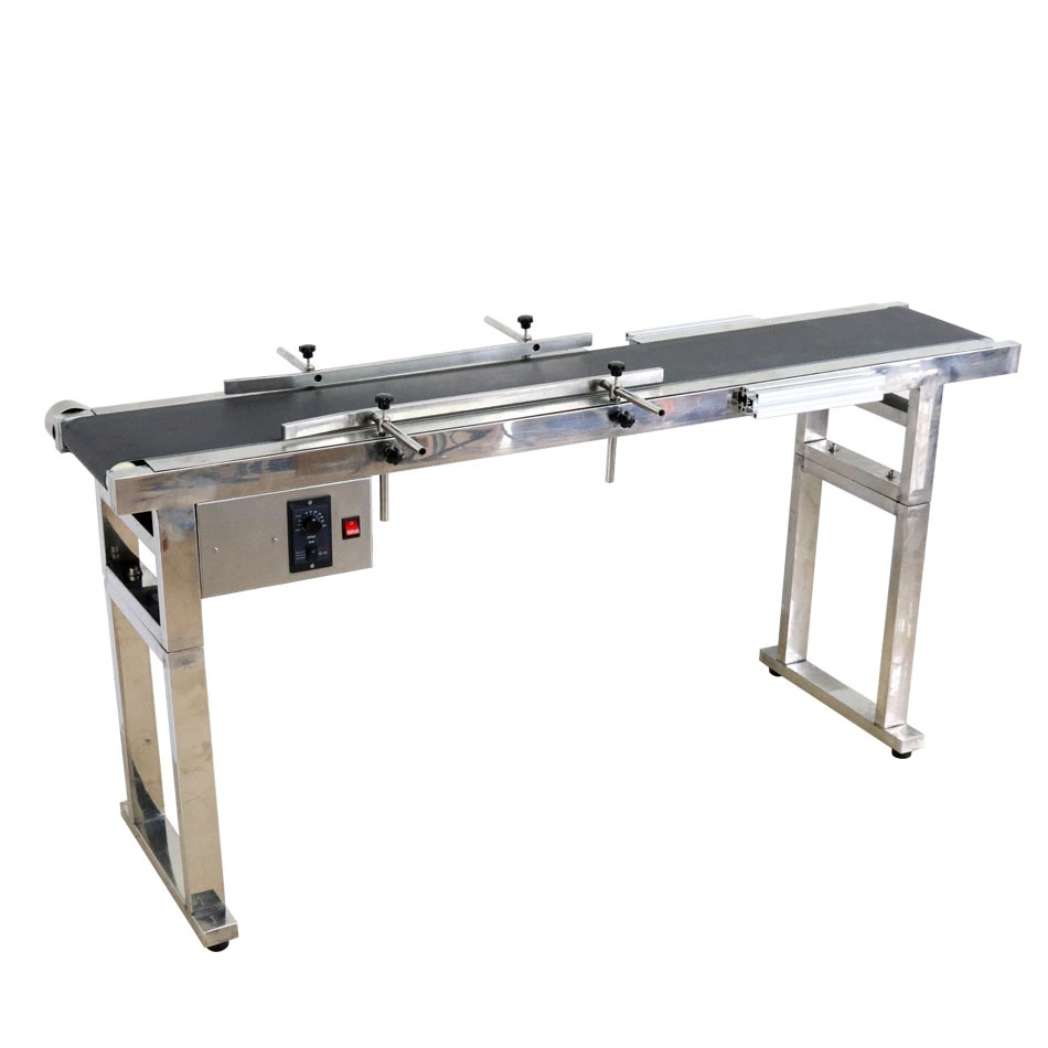 Belt conveyor with Inkjet Printer For Food Plastic bag Medicine Box Card Expiry Date Coding-kelier 1