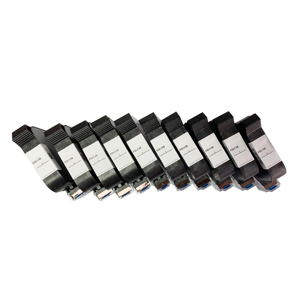 inkjet printer logo machine printing black ink cartridge 12.7mm tij 2.5 Iq800 FOL13b ink cartridge 1