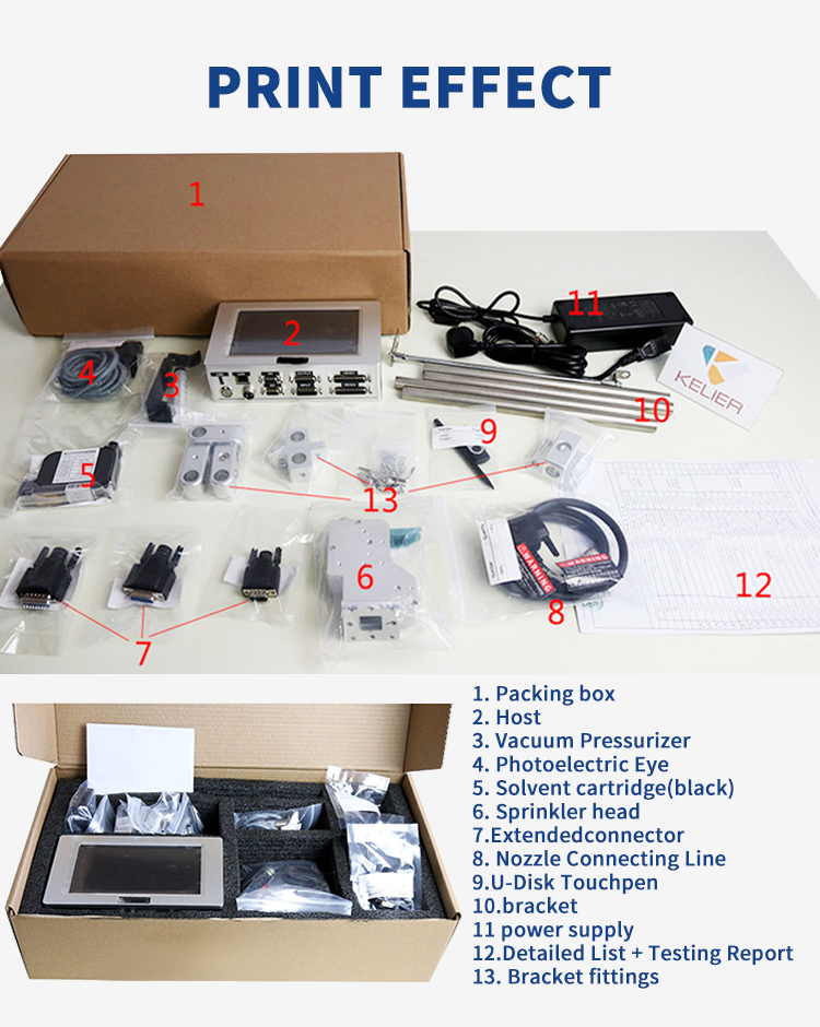 Kelier - 2021 Newest inkjet printer for eggs/6 head egg inkjet printer/Egg Print Machine with low price Online Inkjet Printer 14