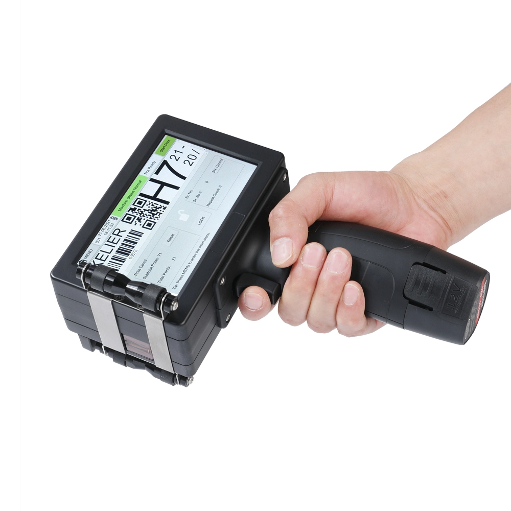 Kelier - Kelier thermal handheld inkjet printer egg expiry date coding machine Handheld Inkjet Printer 1