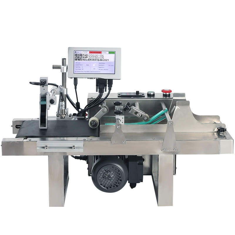 Kelier - Tij 2.5 Printer Expiry Date Coding Machine High-Speed Online Inkjet Printer Variable Data Printing Machine For Plastic Online Inkjet Printer 1