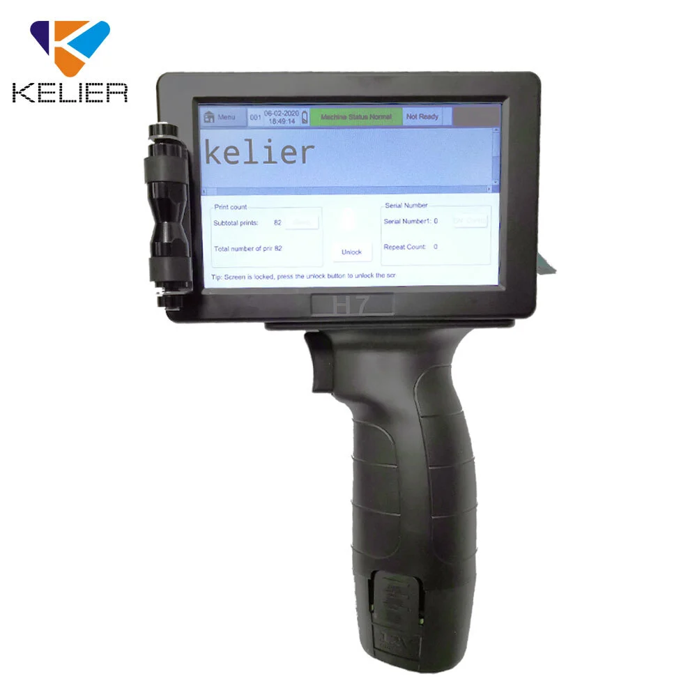 Kelier - Multi-purpose multilingual printing marking coding machine Inkjet Printer Handheld Inkjet Printer 1