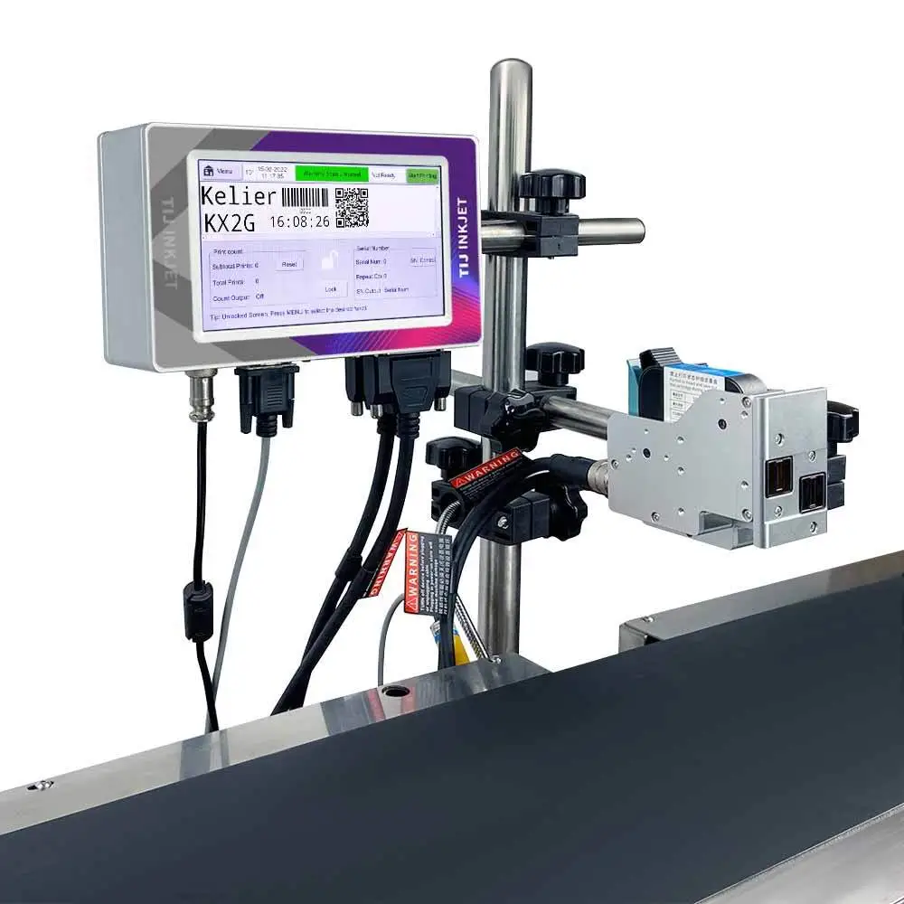 Kelier - 2020NEWS Auto Coder Thermal Batch Date Coding Machine Online Coder Inkjet Printing Machine Online Inkjet Printer 1