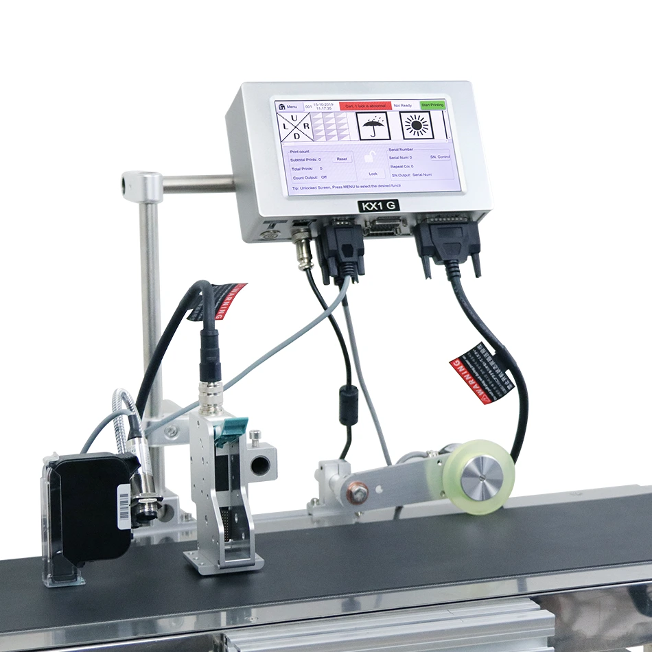 Kelier - Line of production date suppliers KELIER KX1G Expiry Date TIj Online Inkjet Plastic Bag Printer Online Inkjet Printer 1