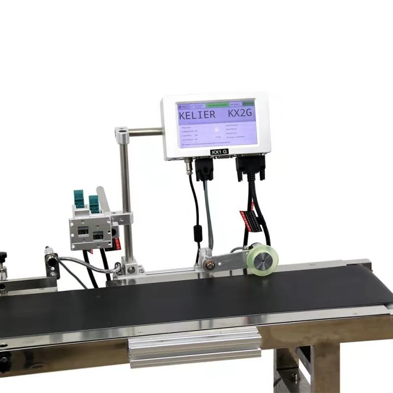 Kelier - Kelier KX2G plastic bag digital label printing machine for assembly line Online Inkjet Printer 1
