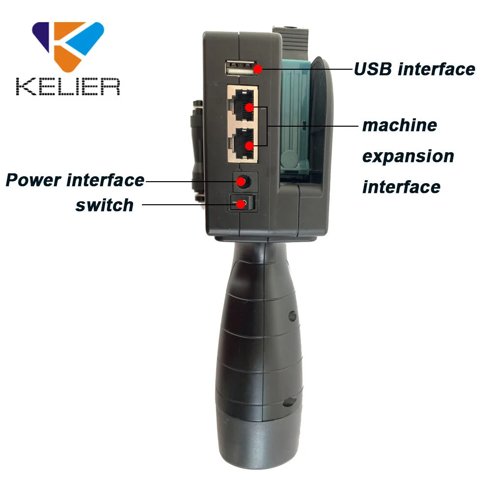 Kelier - best quality qr code inkjet printer machine qr code card printer qr code printer india for Distributor Handheld Inkjet Printer 1