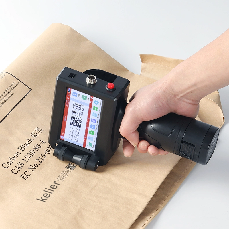 Kelier - KELIER The latest ultra-low discount price ink-jet printer printing hand machine carton box date coding machine Handheld Inkjet Printer 1