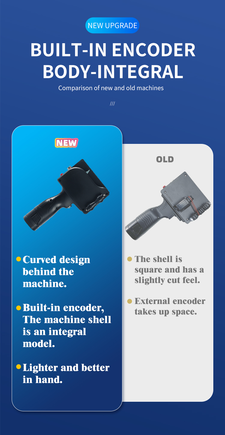 Kelier - Exp Date Code Printer Marking Machine Coding Device For Cosmetic Tube Bottle Plastic Bag Date Printer Handheld Inkjet Printer 14