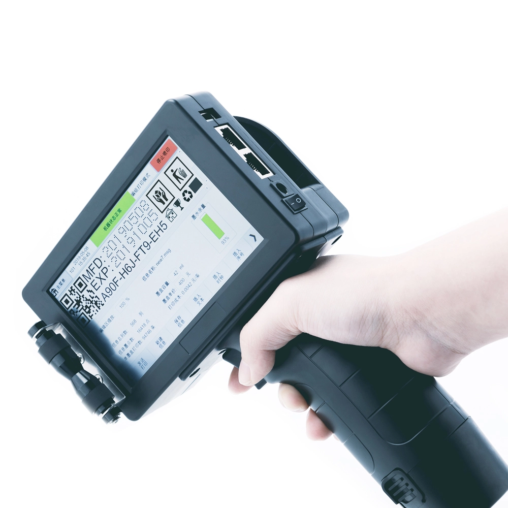 Kelier - KELIER 2020 new hand mini portable label qr code food grade ink tij printer for carton plastic bottle Handheld Inkjet Printer 1