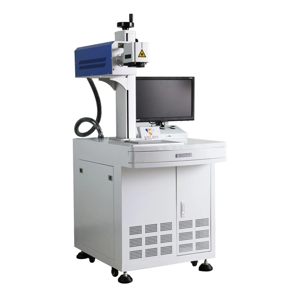 Fiber laser marking machine co2 tube source FC2030G-3 laser marking machine-kelier 1