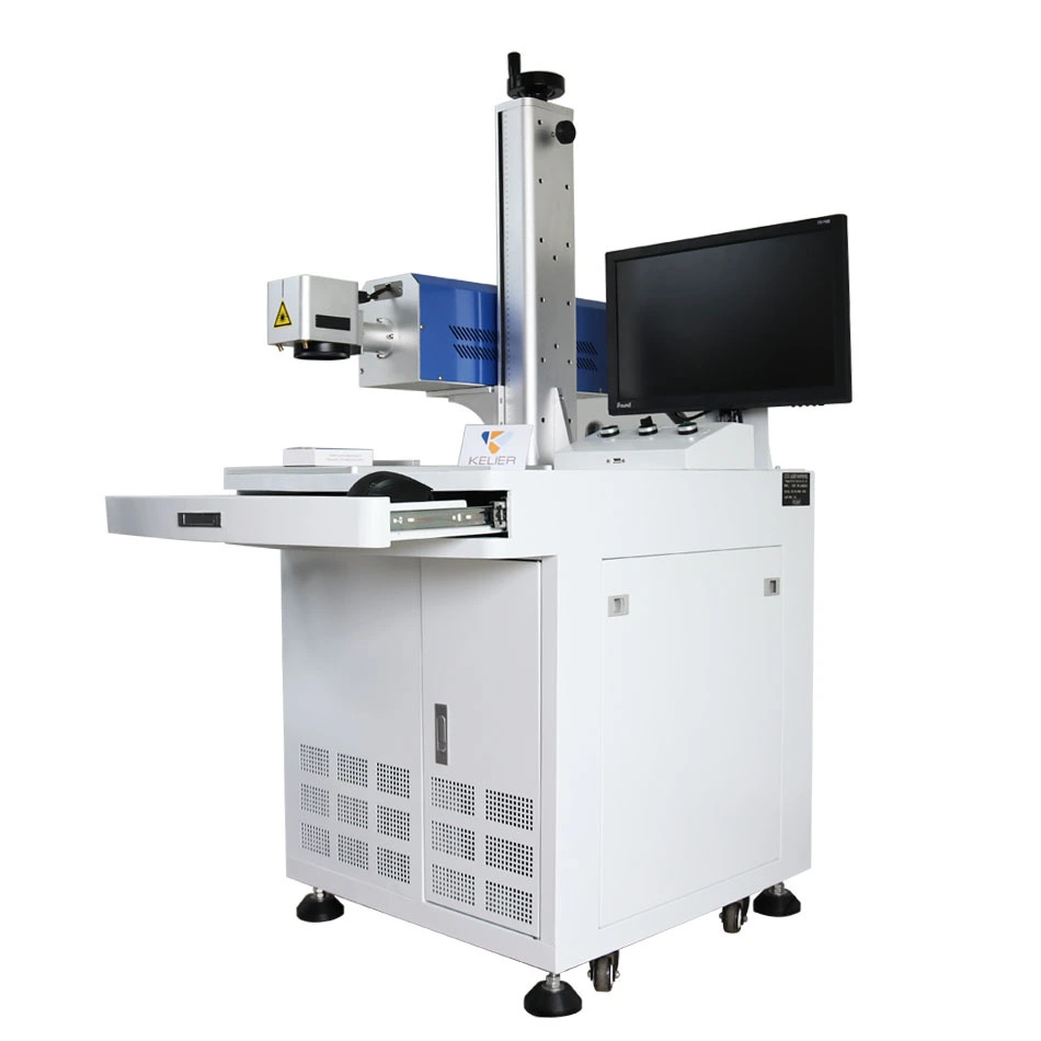 Co2 Laser Marking Engraving Machine For Leather / Plastic KELIER FC2030G-2 1