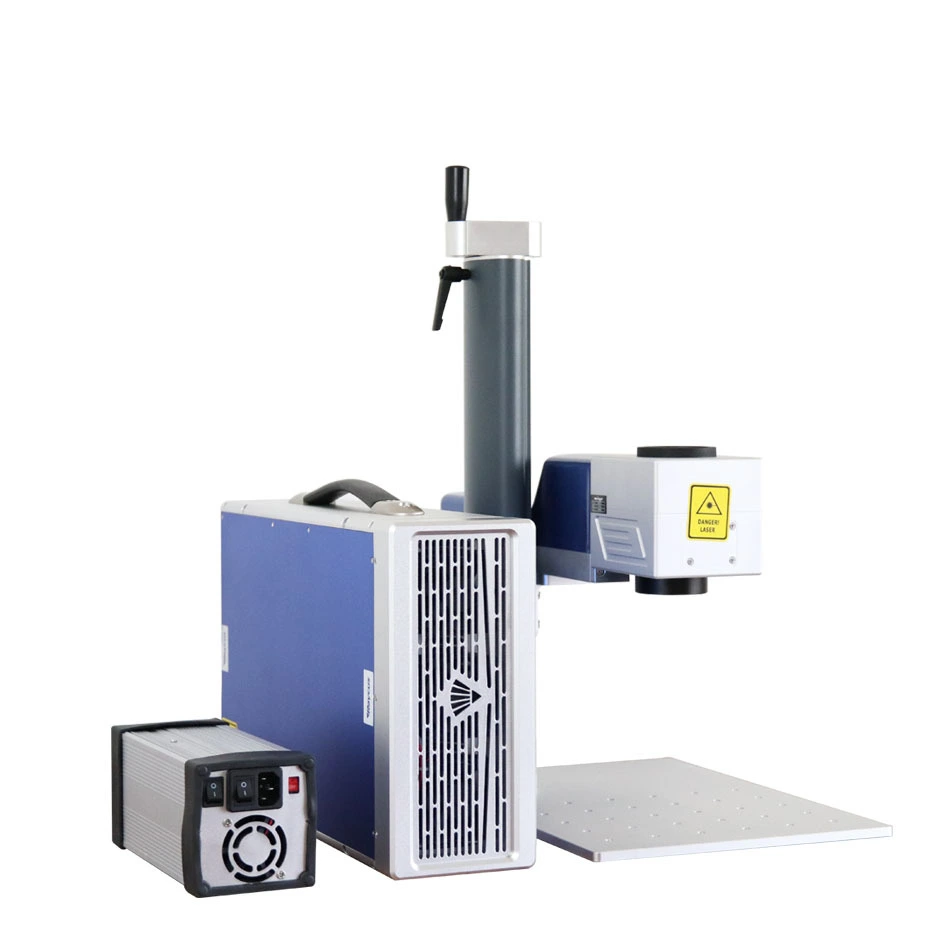 Kelier - laser marking machine for logo printing carton coder Encoders can be printed on carton packages Fiber laser marking machine 1